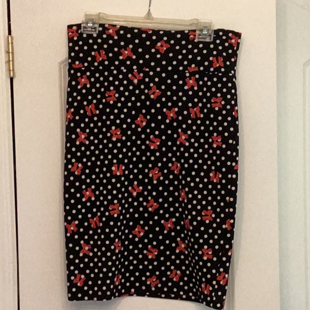Polka Dot and Floral Women's Skirt